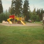 Mathews Park playground construction