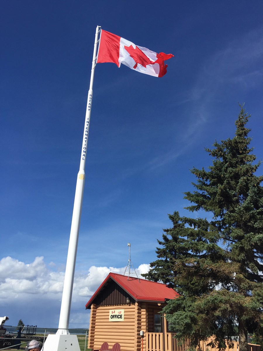 Rotary Park Flag