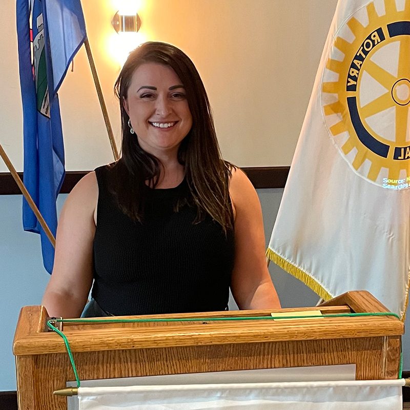 Samantha Warren - Rotary Club of Fort St. John President 2022